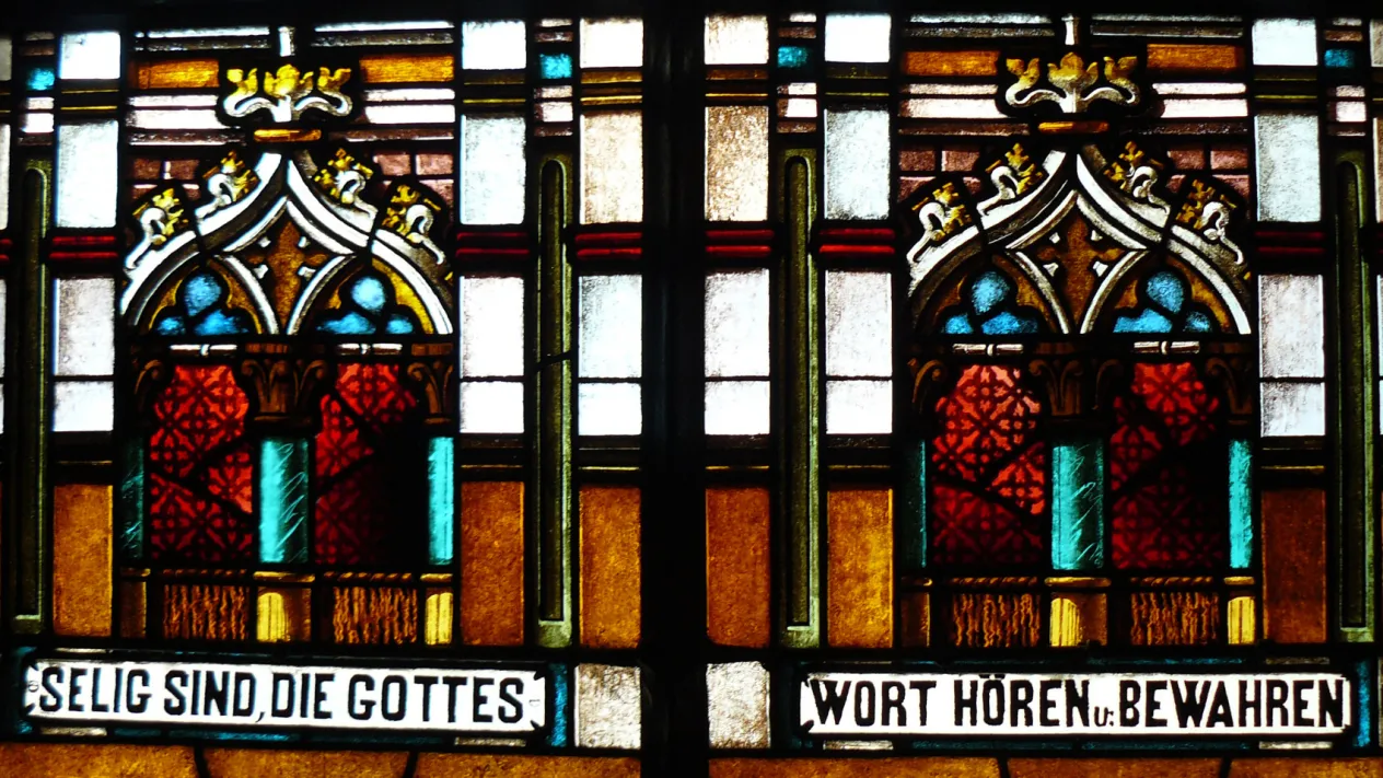 Kirchenfenster Aarberg, Detail 3 (Foto: Bruno Wyss)