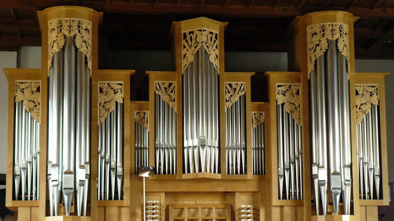 Orgel Kirche Aarberg (Foto: Bruno Wyss)